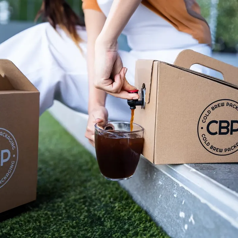 Bag In Box For Coffee And Tea