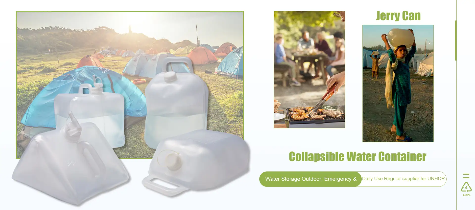 Collapsible Water Container