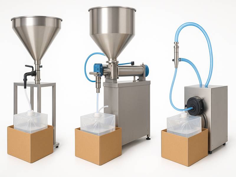 Gravity vs Piston vs Peristaltic Filling Machines