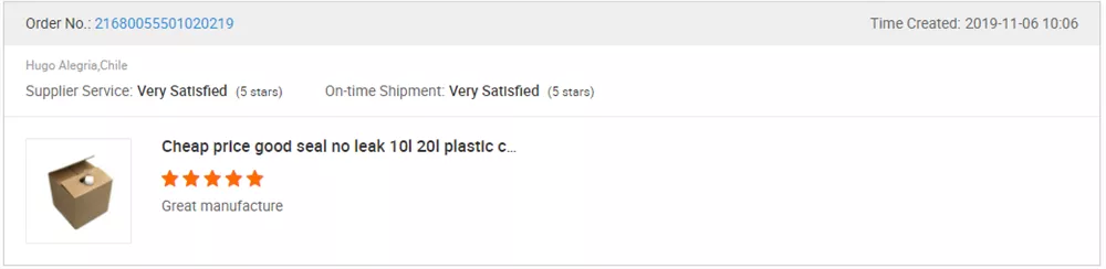 Customer Evaluation