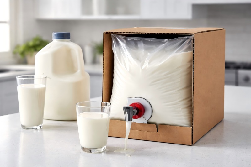 Bag in Box Milk Packaging